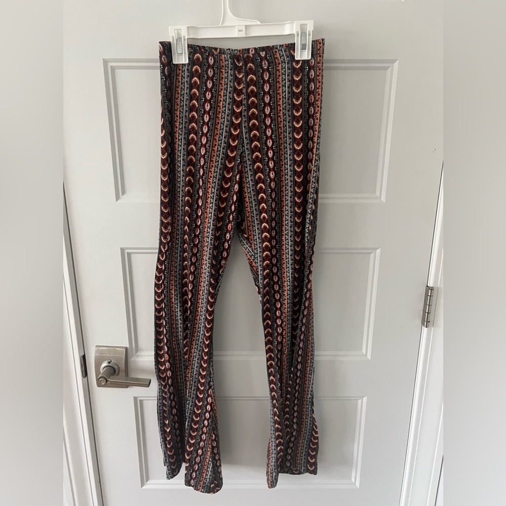 Windsor Fun And Free Boho High-Rise Flare Pants, size xs.